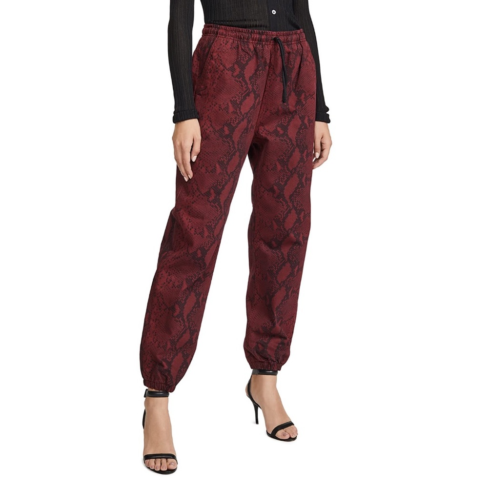 Denim x Alexander Wang Diamond Snake Jogger - NEW